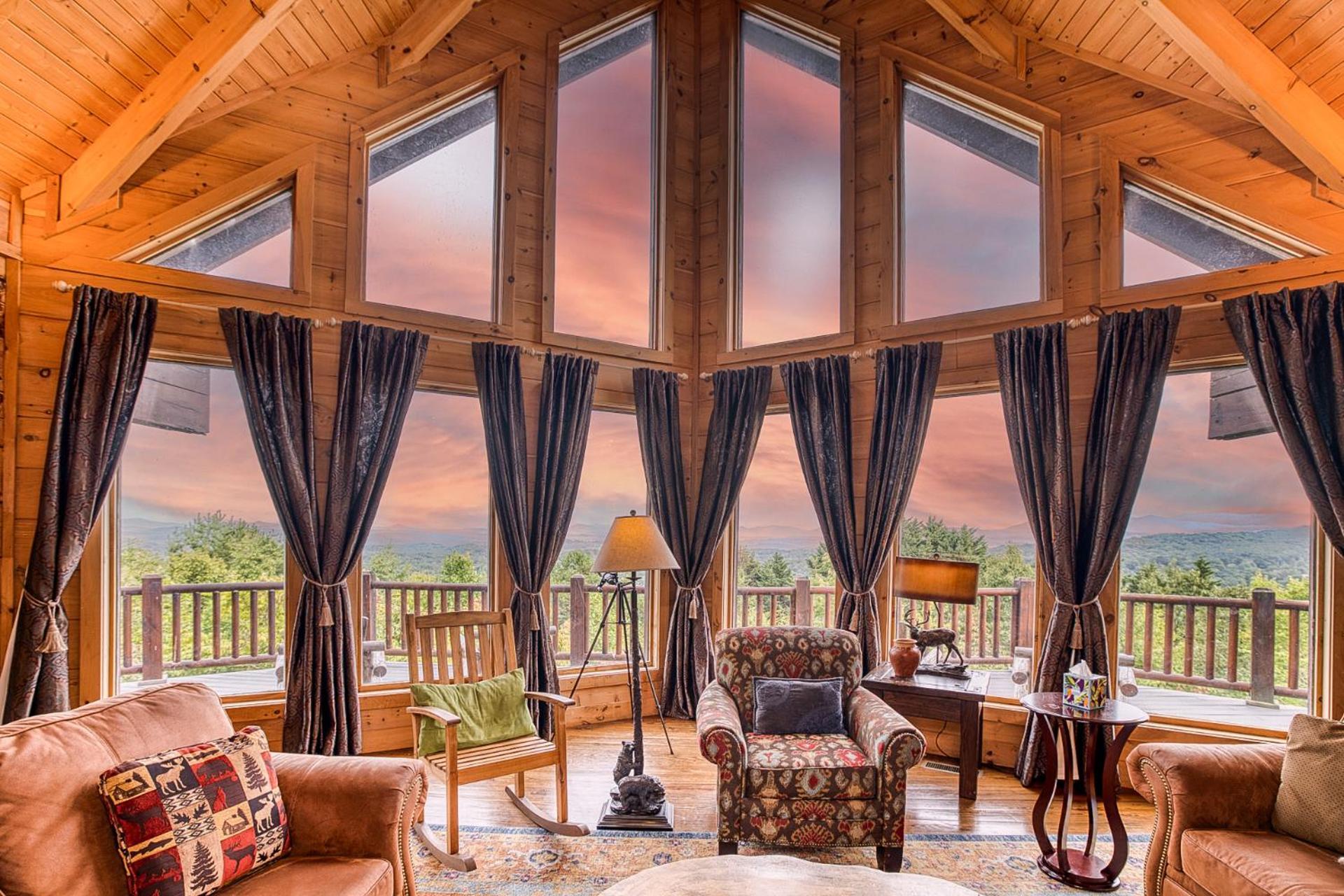 Sky High Lodge By Bk Stays. Large Cabin. Amazing Views. Game Room. Jacuzzi. Six Bedrooms. Sleeps 12 Blue Ridge Exterior foto
